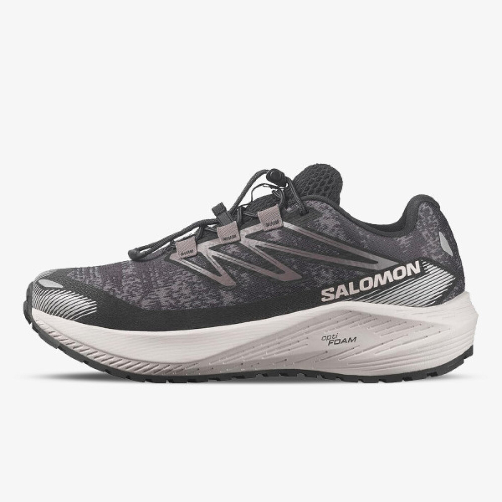 Zapatillas Running Aero Flo Grvl Mujer Dark Full Gray/silver Cloud/black