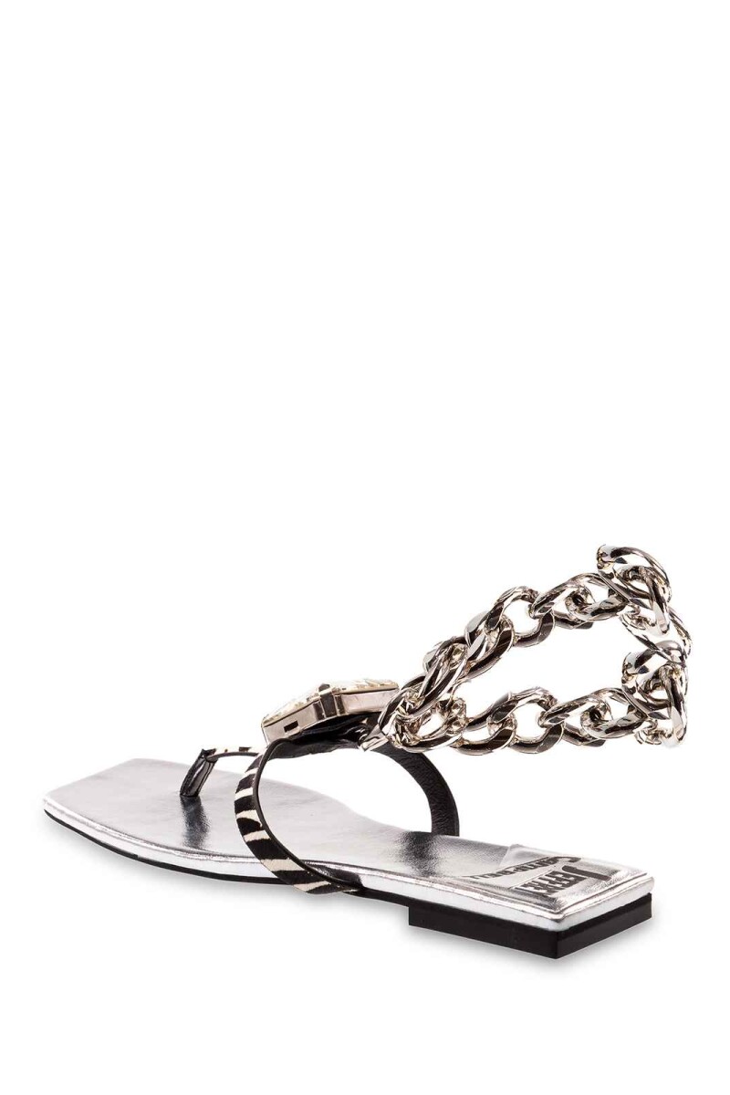 SANDALIA RING-ON-IT Cebra