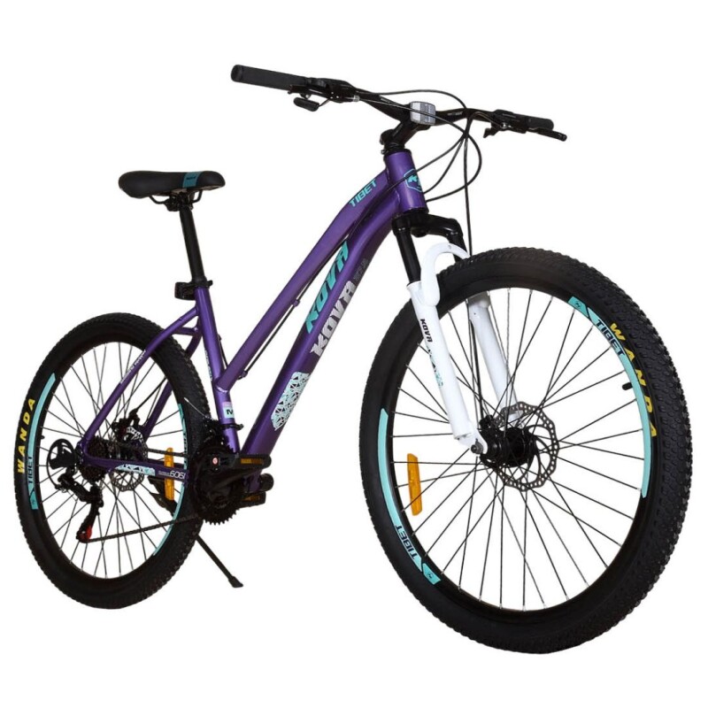 Bicicleta Tibet Kova 27.5 Dama F/Disco Vileta/Verde Bicicleta Tibet Kova 27.5 Dama F/Disco Vileta/Verde