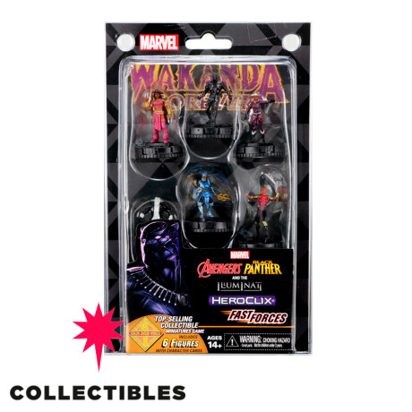 Marvel HeroClix: Avengers Black Panther and the Illuminati Fast Forces Marvel HeroClix: Avengers Black Panther and the Illuminati Fast Forces