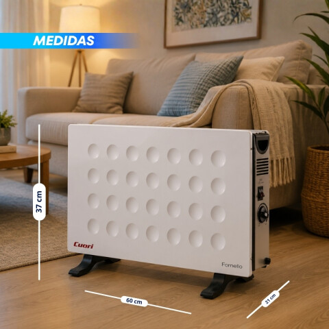 CONVECTOR DE PISO CUORI FORNELLO Blanco