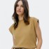 BLUSA SM FEM MARROM MEDIO