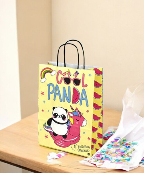 Bolsa 22x10x30 cm. SWEET PANDA
