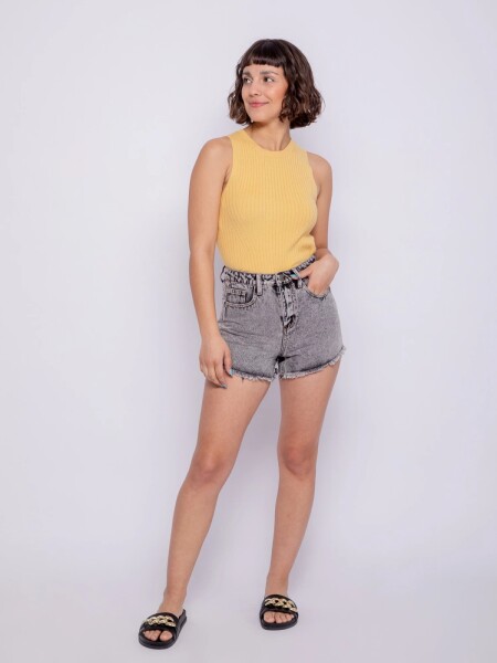 SHORT ALLIE GARDEL GRIS