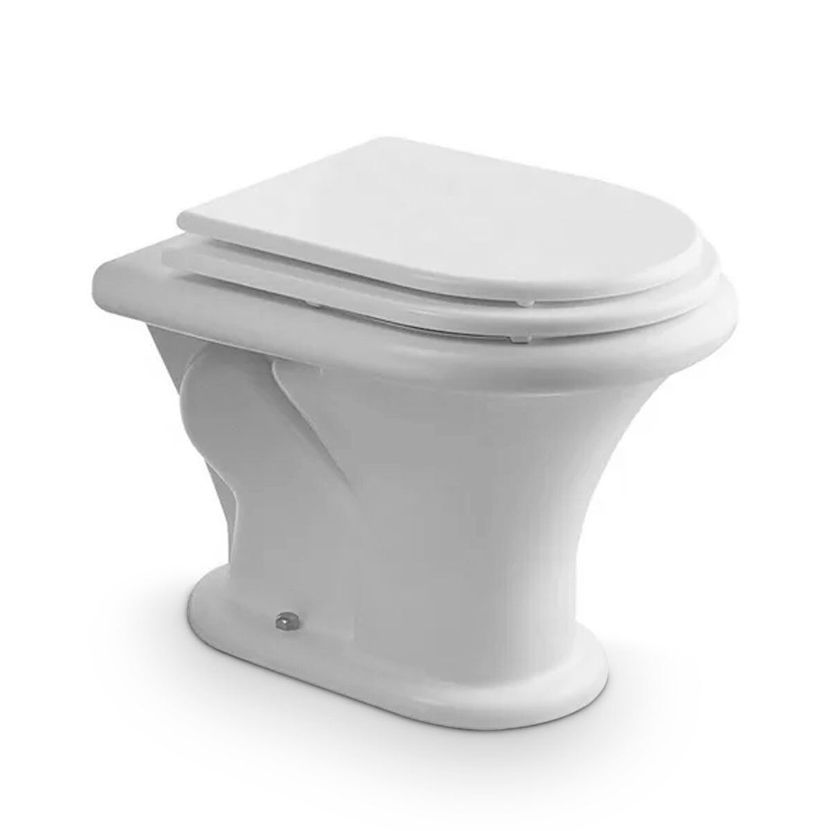 Inodoro Pieza Inodoro Sin Mochila Murano Blanco Satinado 