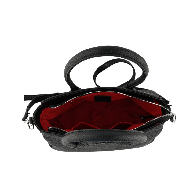 Cartera Las Oreiro Oreiro Love Clasica Negro