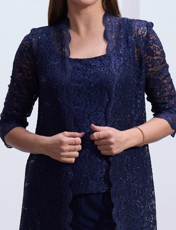 Set Noche 3 Pcs Pant AZUL