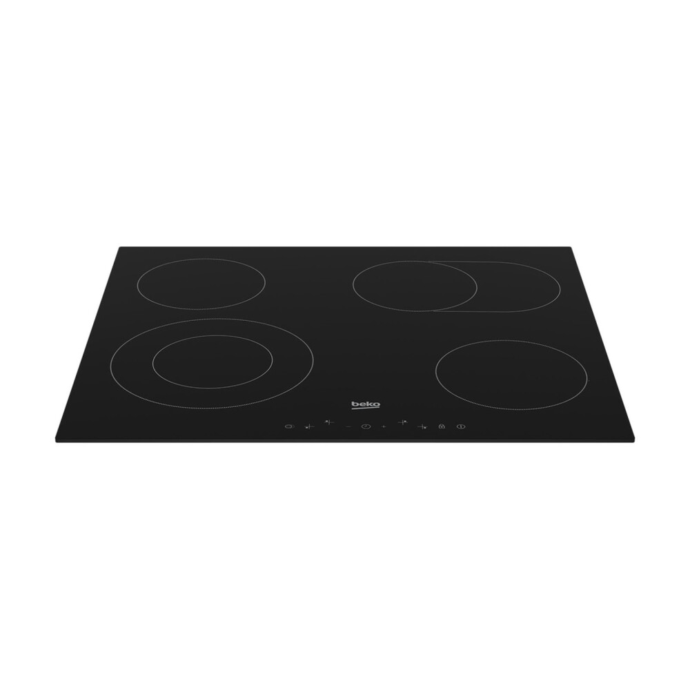 ANAFE VITROCERÁMICO 60CM ELECTRICO NEGRO BEKO HIC64403T