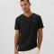 V-FRCH EVERYDAY SOFT MICRO LOGO VEE TRUE BLACK V2