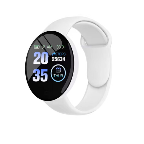 SmartWatch Unisex Bluetooth Alarma Deporte Música Blanco