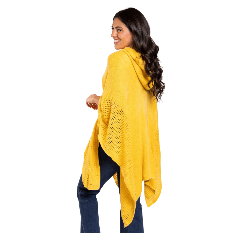 CHERRY PONCHO MUSTARD