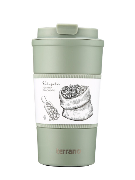 Vaso Térmico 510mL. Oliva