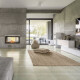 CERAMICAS PISO MADERA MATE BEIGE CLARO MADERADO 56X56 PIEZA GAMAS DE MARRON