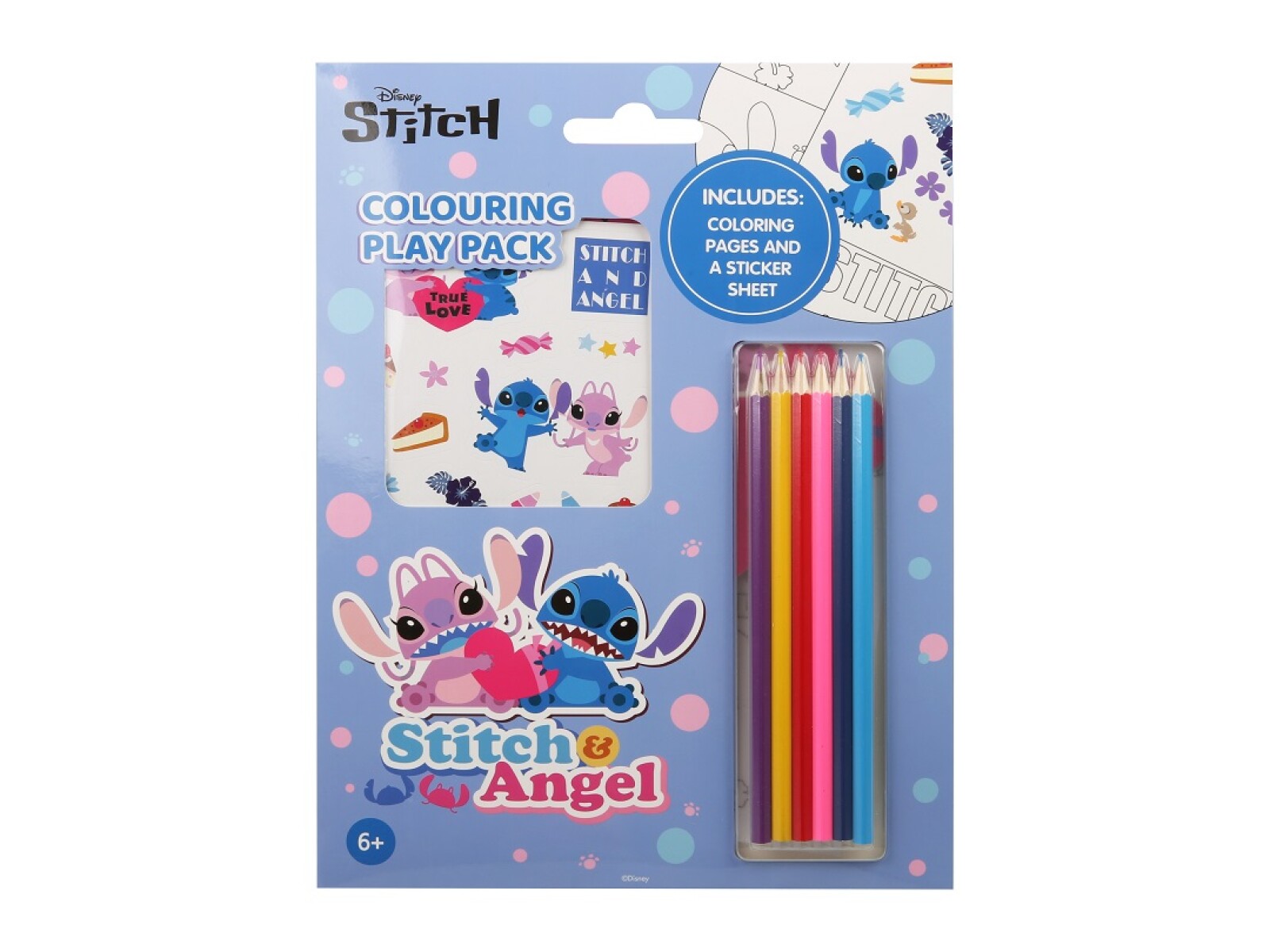 Kit para colorear Stitch 