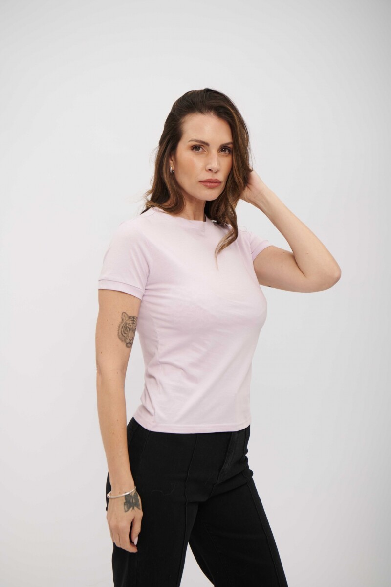 REMERA OLAYA LILA