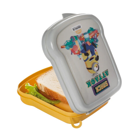 Sandwichera Plástica Minions 17 x 13 cm U