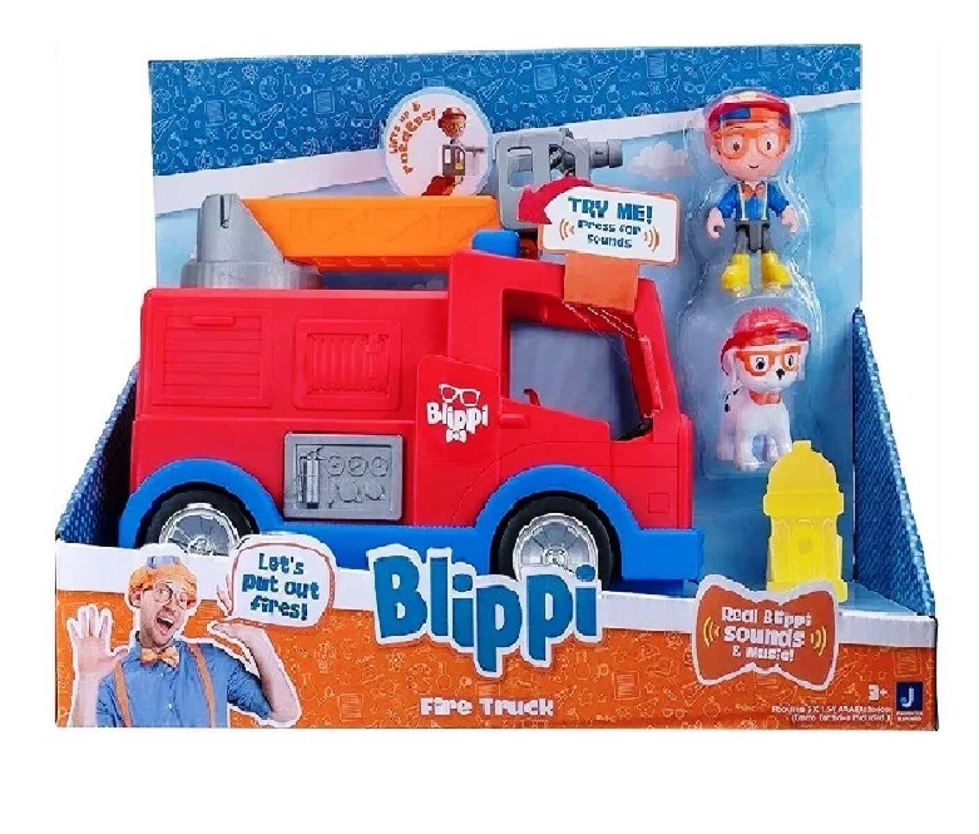 Camion de Bombero Blippi 