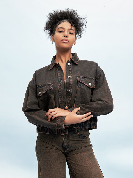 CAMPERA PUNTA MARRON