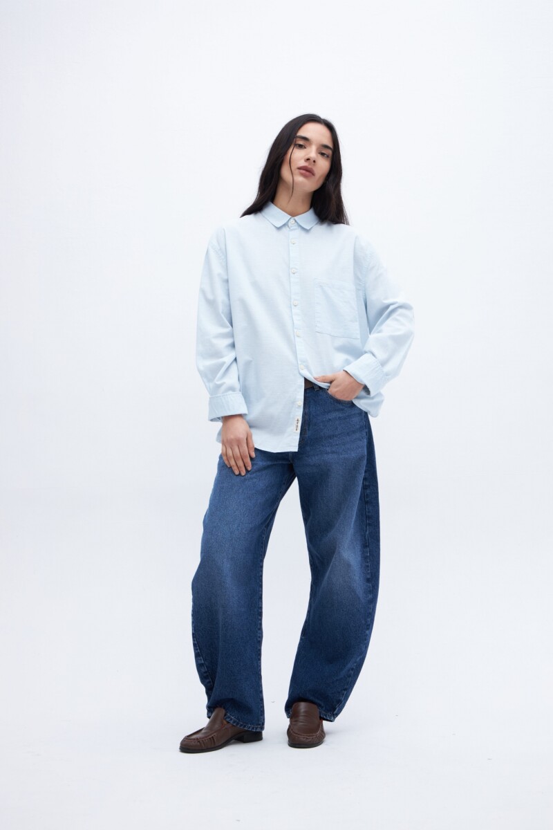 Camisa Uma - Aqua 