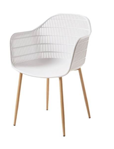 SILLA SYDNEY PP/MADERA BLANCO SILLA SYDNEY PP/MADERA BLANCO