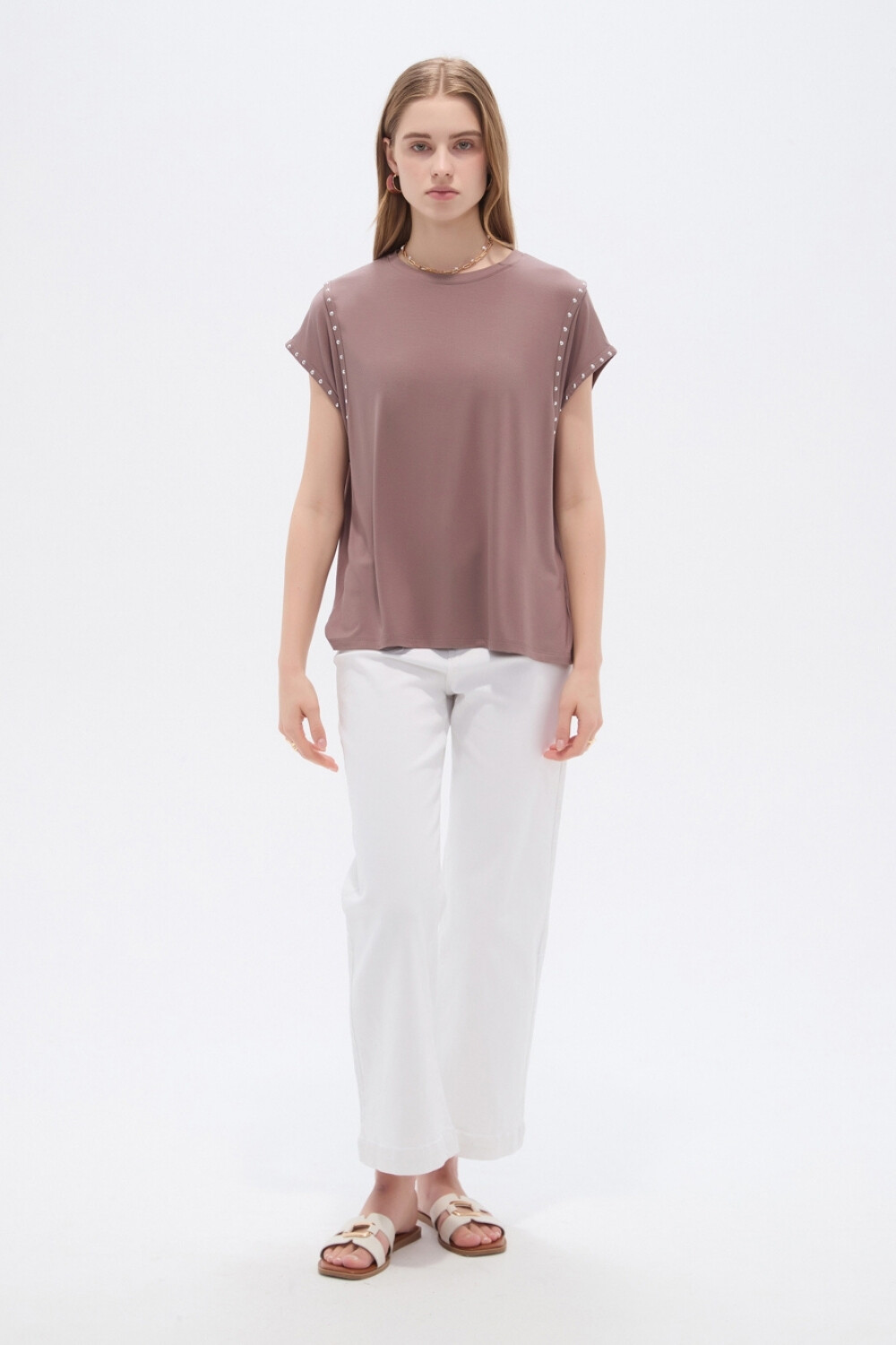 Remera Umea Taupe / Mink / Vison