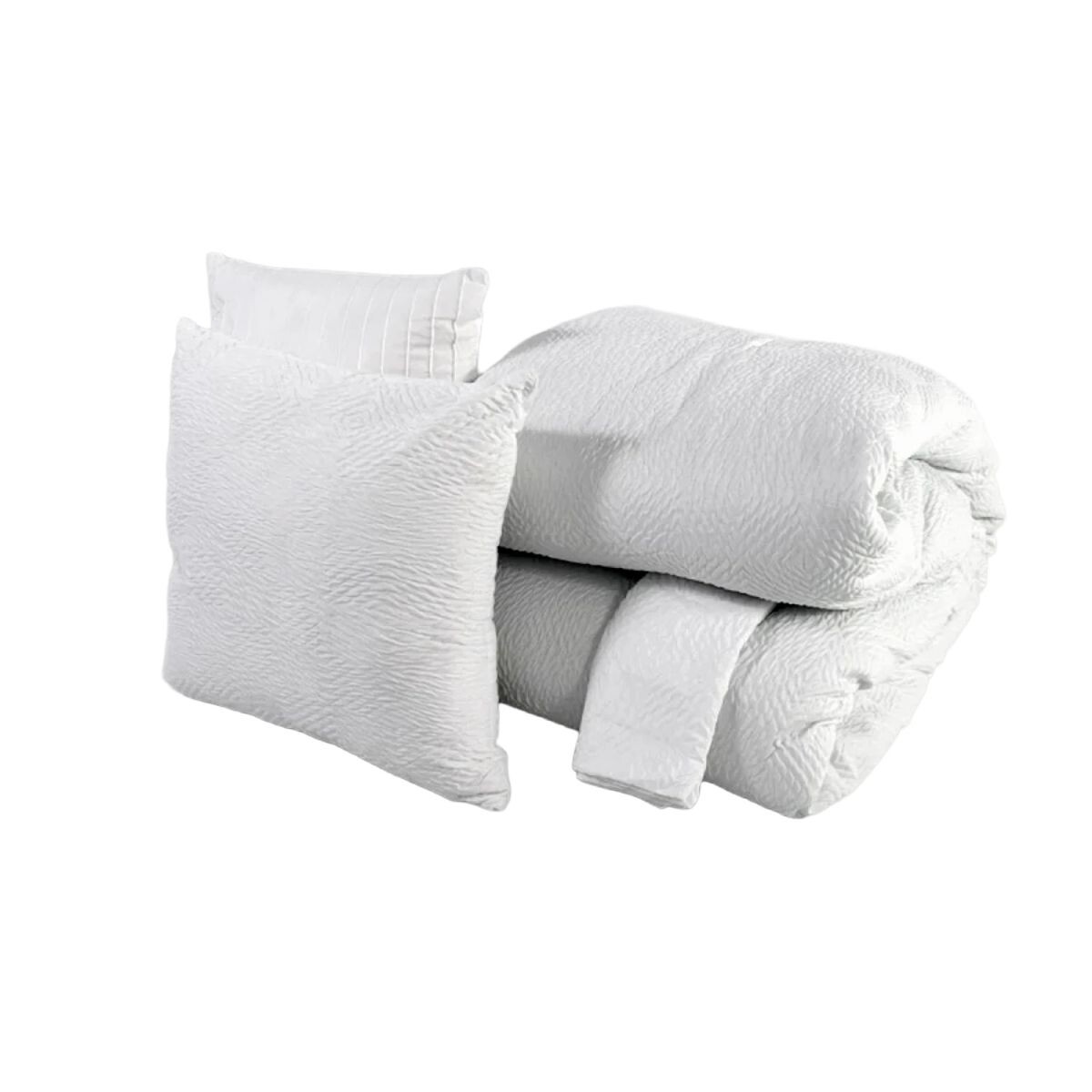 JGO EDREDON AVELLA BLANCO KING 264X229CM 5PZAS 