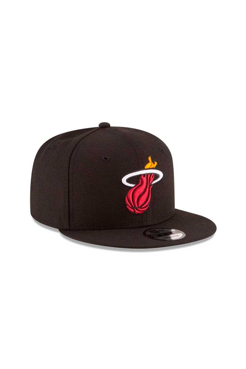 GORRO PLANO NEW ERA MIAMI HEATS NEGRO Negro