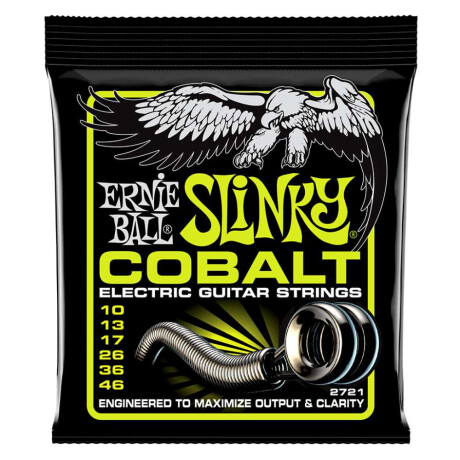 Encordado Eléctrica Ernie Ball Cobalt Regular 010