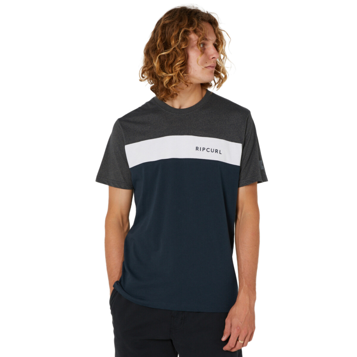 Remera Rip Curl Undertow Panel - Dark navy 