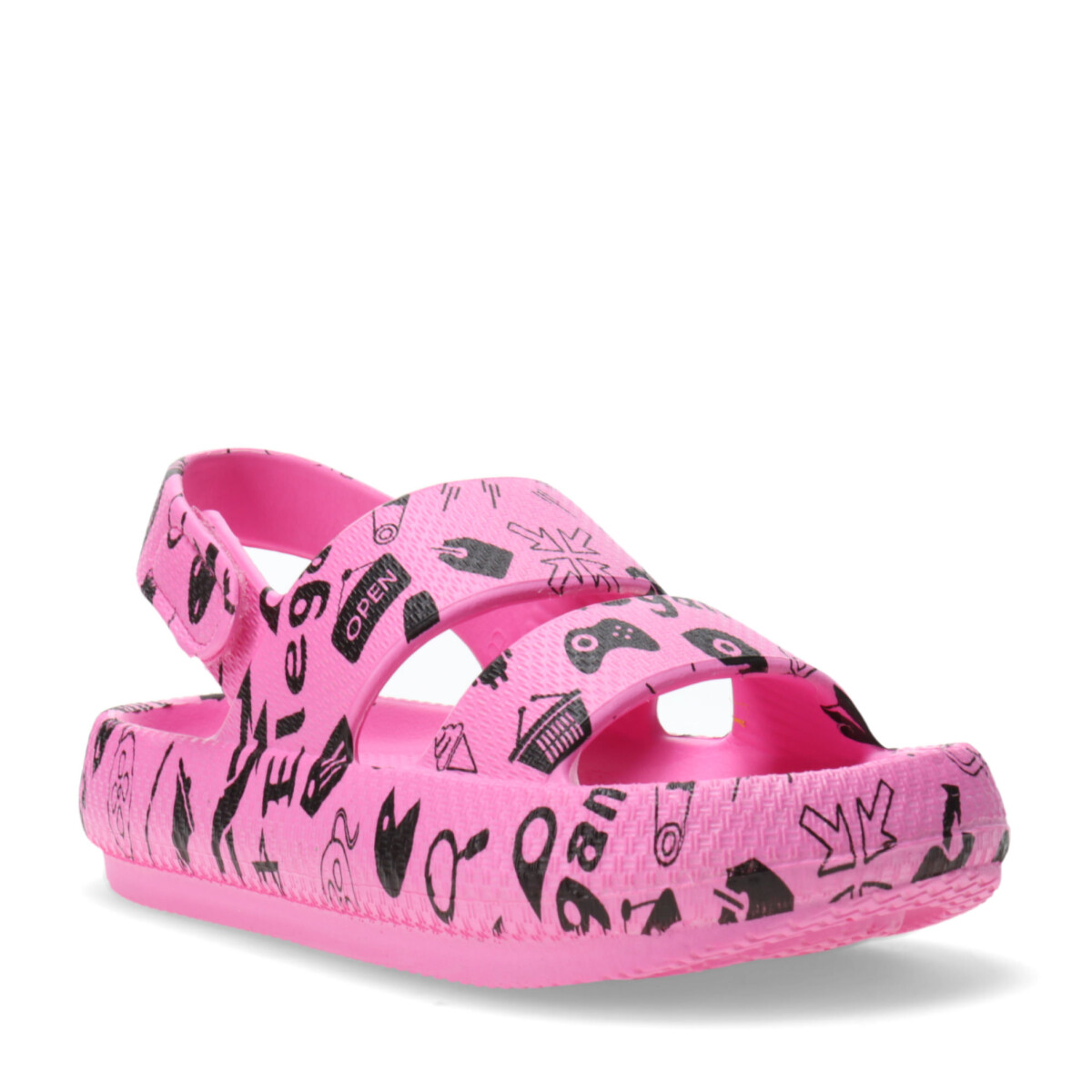 Sandalias de Niña MINI Miss Carol DALLAS de goma MINI MissCarol - Fucsia 