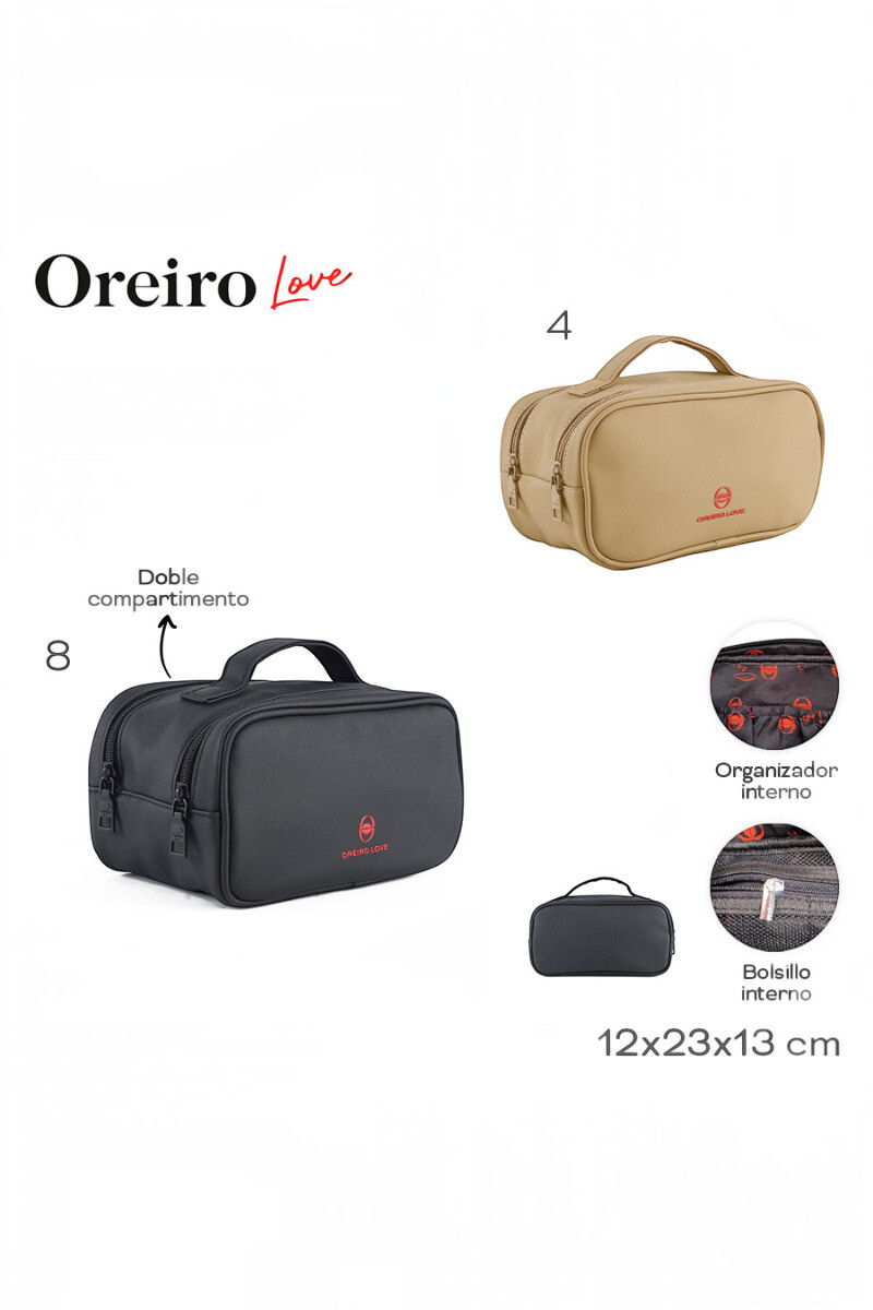 Necessaire Oreiro Negro