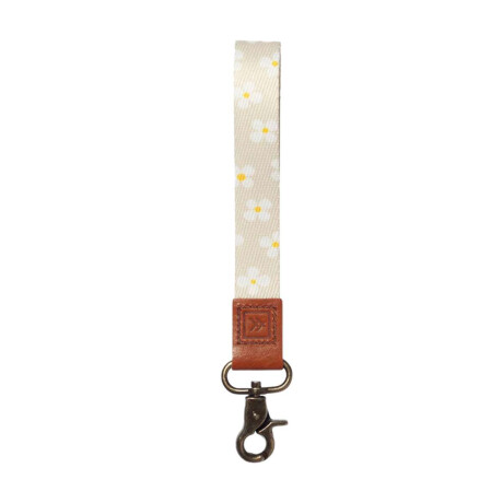 Llavero Thread Wrist Lanyard Beige