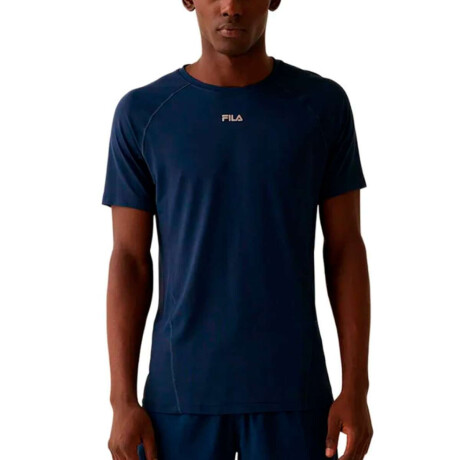 Fila Bio Iii Remera Manga Corta Running Para Hombre Marino