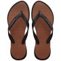 Sandalias Havaianas Top Point Fusion Mujer Negro Óxido