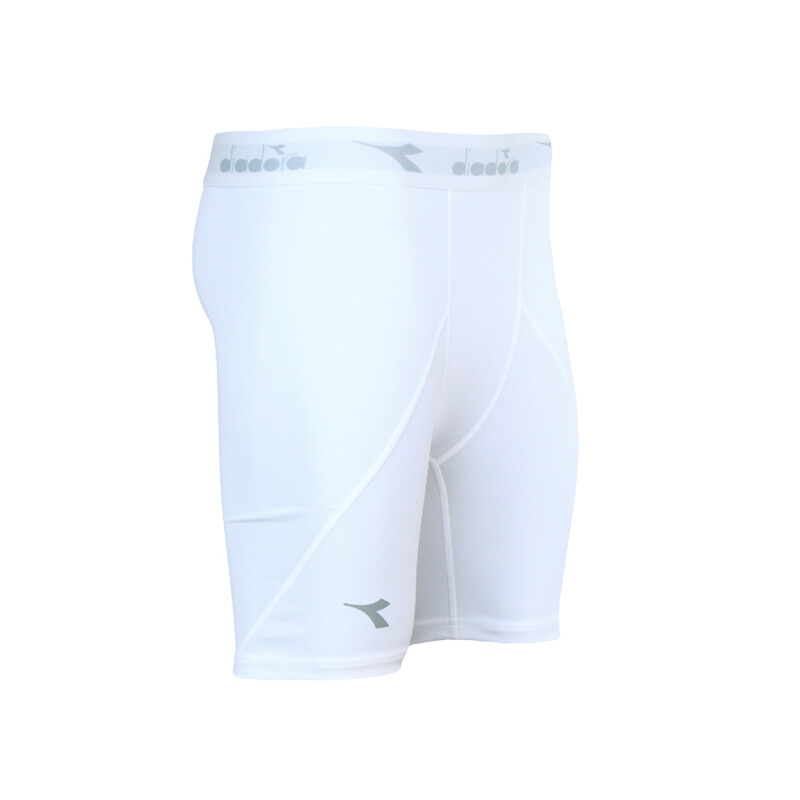 Diadora Hombre Leggings Short - White Blanco