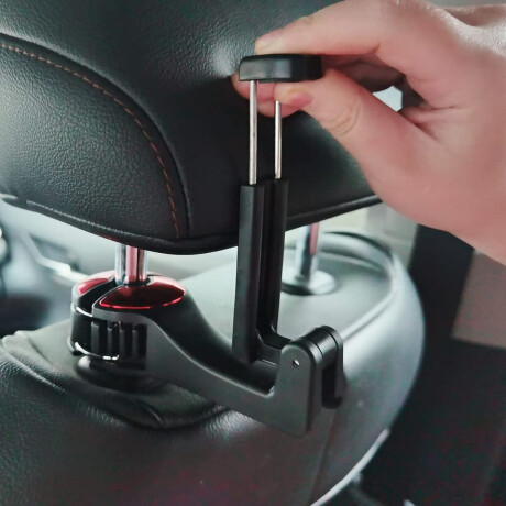 Soporte de celular para el apoya cabeza del auto Rojo