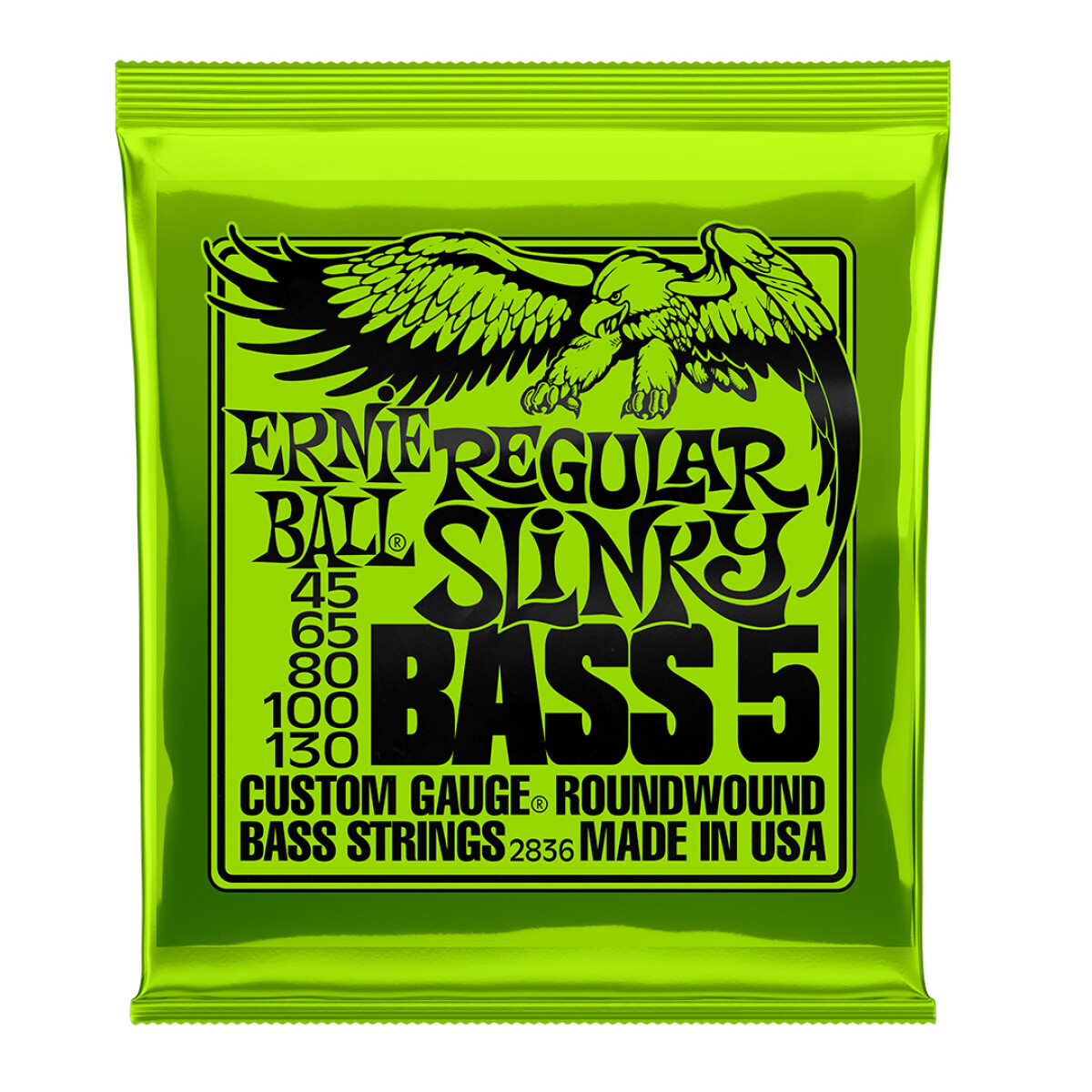 Encordado bajo Ernie ball SLINKY 5 STR .045-.130 