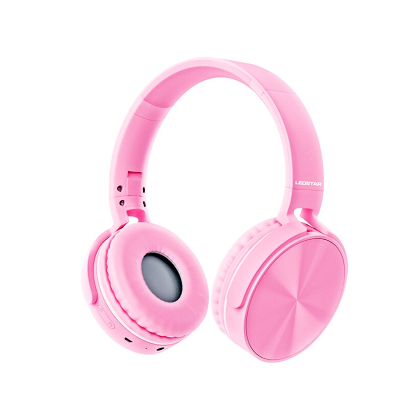 OUTLET-Auriculares Bluetooth Ledstar Way con Radio Rosado OUTLET-Auriculares Bluetooth Ledstar Way con Radio Rosado