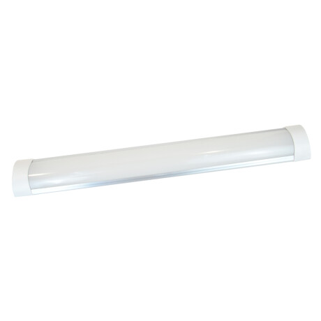 Tubo de luz led con pinzas batería 12 v BLANCO