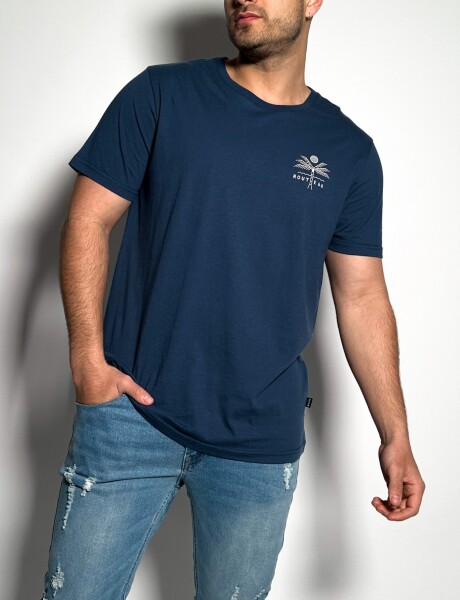 Remera Oversize Yuki Azul
