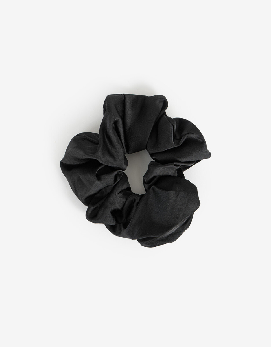 Scrunchie Satén Chocolate 