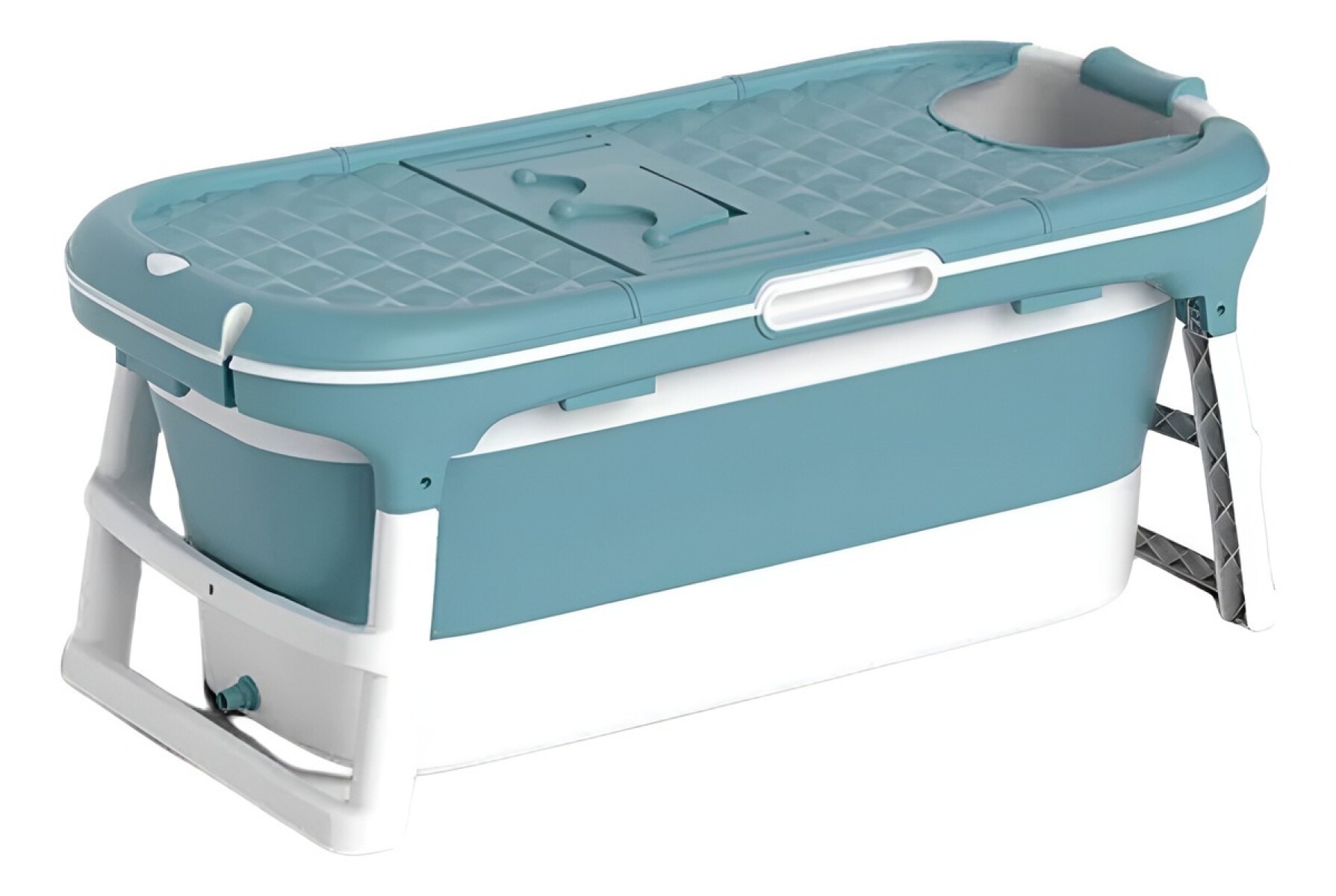 BAÑERA PLEGABLE ADULTOS NIÑOS 1.20MT + DUCHA BAÑO SPA 