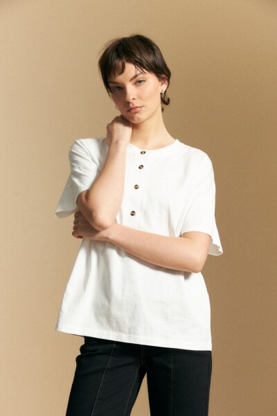 REMERA BROOKY Blanco