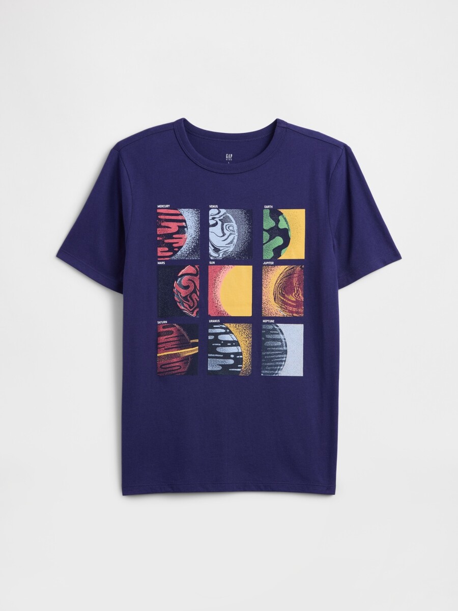 Remera Gráfico Niño - Twilight Navy 