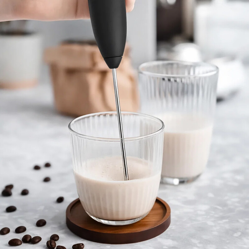 Batidor Espumador De Leche Cafe Huevos Eléctrico Recargable Usb Batidor Espumador De Leche Cafe Huevos Eléctrico Recargable Usb