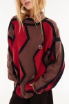Sweater Track Bordo