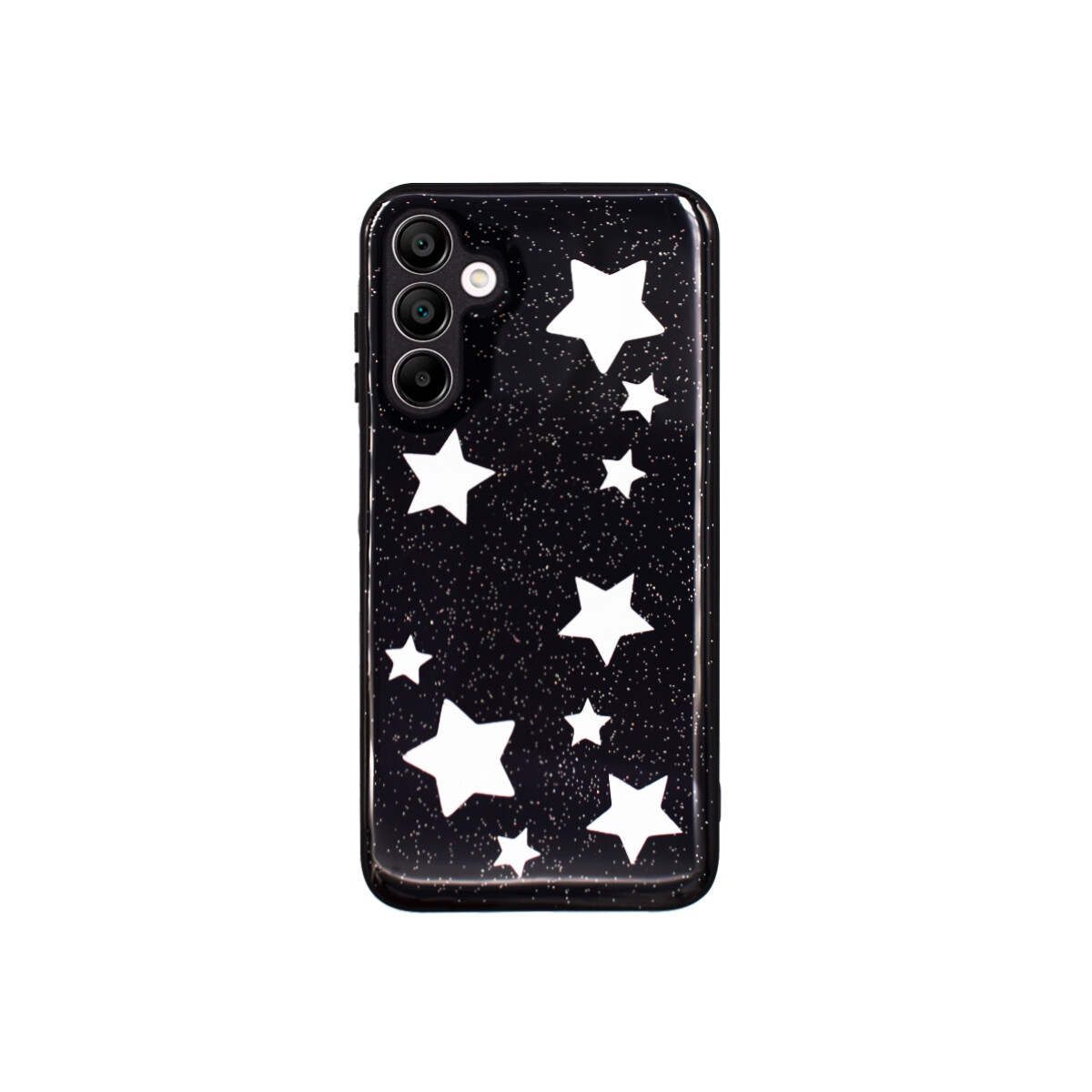 Protector para Samsung Galaxy A05S estrellas color negro 
