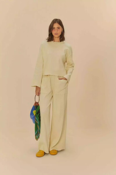 PANTALON RELAJADO Natural