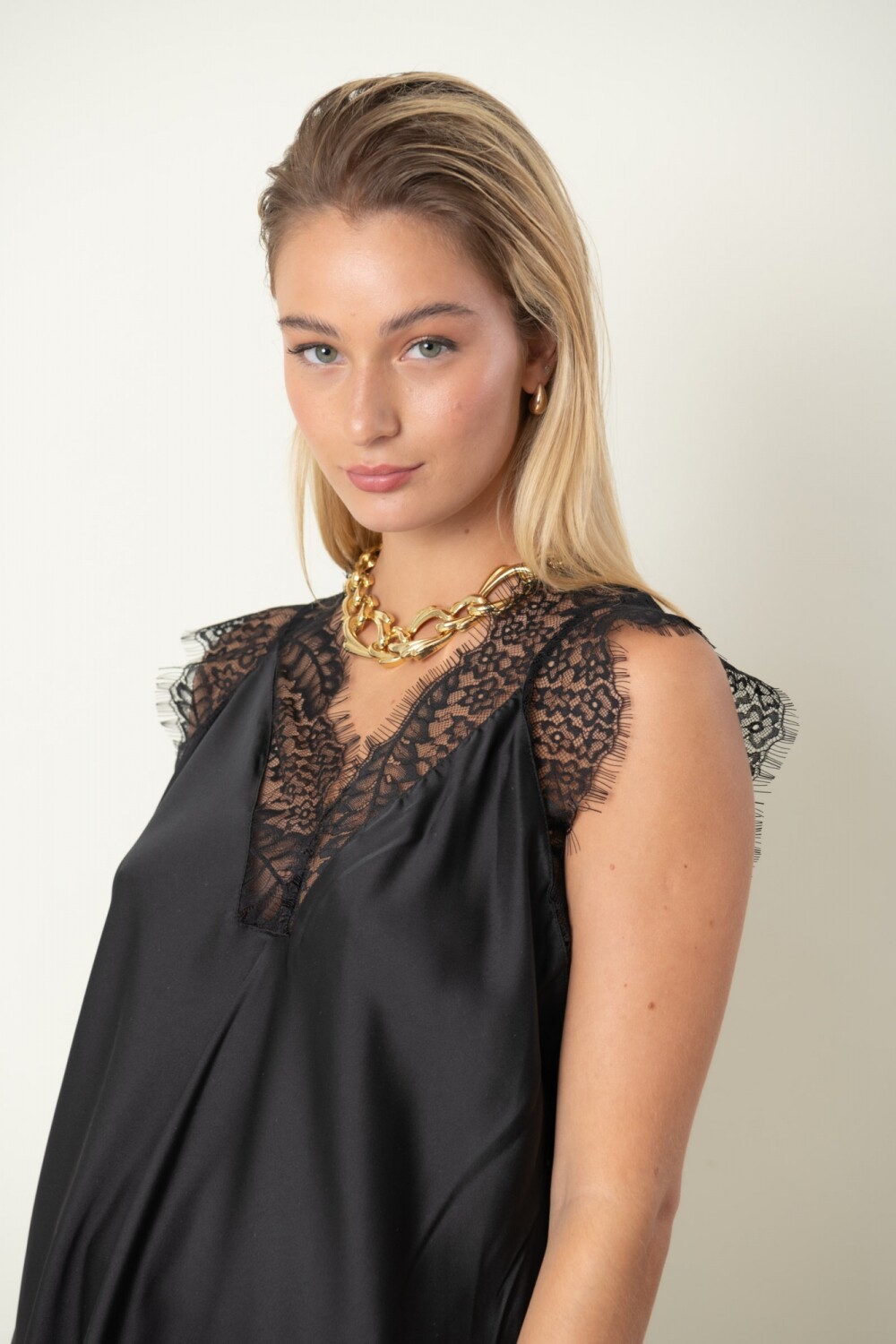BLUSA AMMOLITA Negro