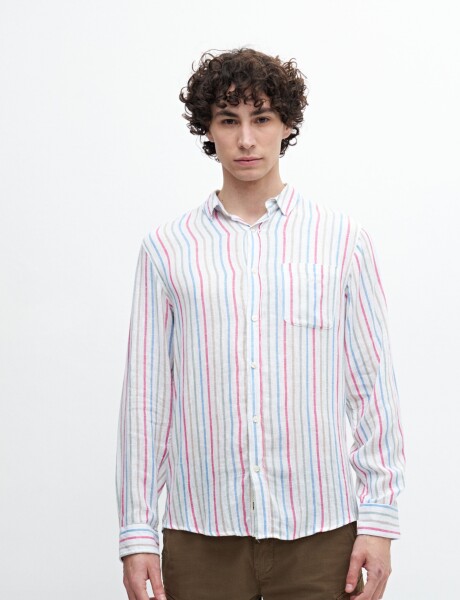 Camisa Kobalt Rayas multi